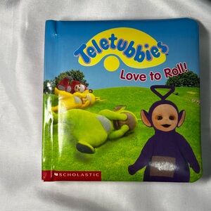 Vintage Teletubbies Love To Roll - Board book By Scholastic Y2K
